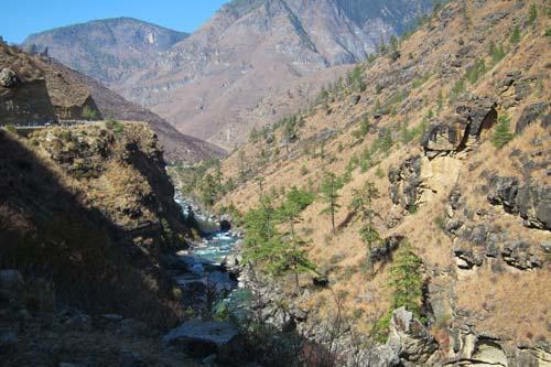 Drive through Bhutan. Photo courtesy of Joe Kolowski.