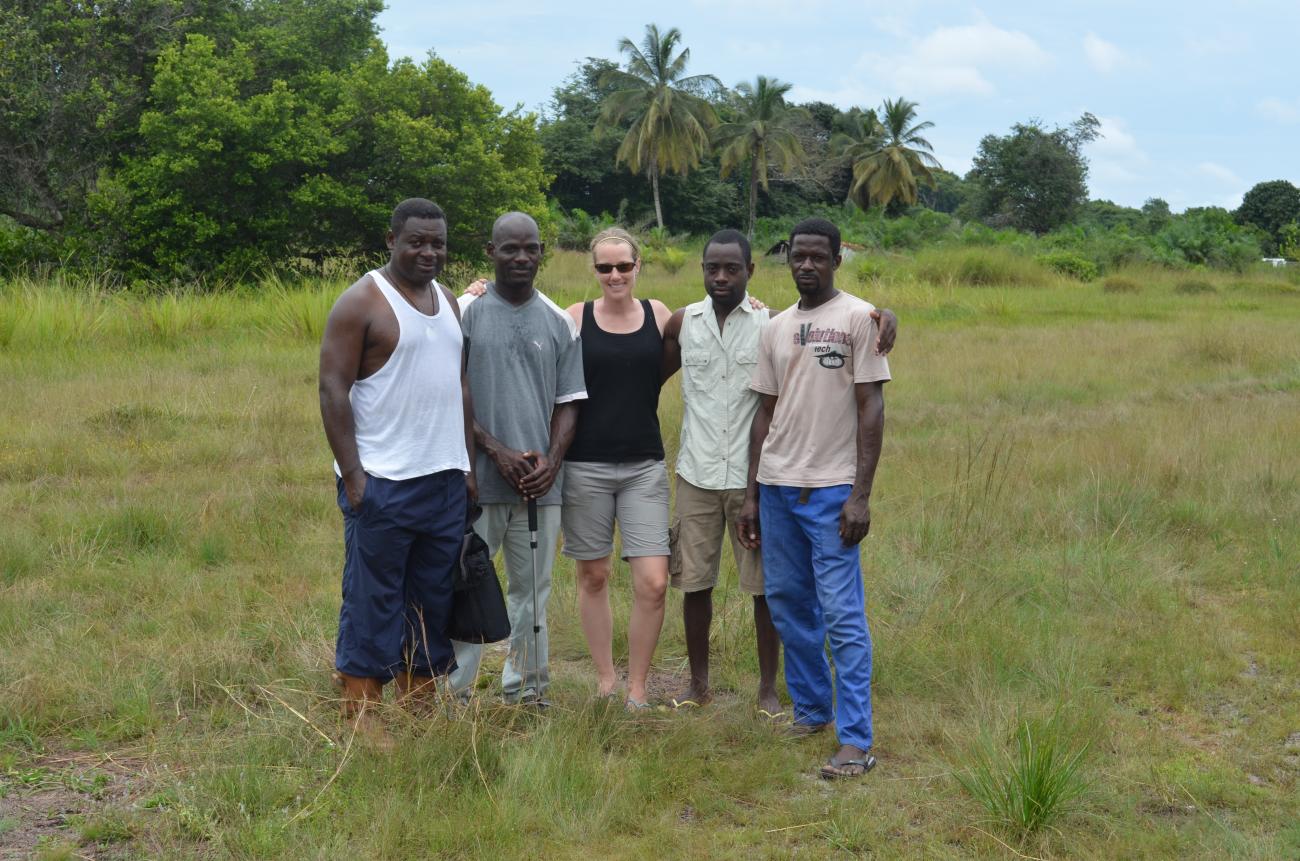 SCBI Team in Gabon