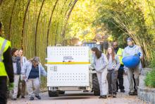 Nov. 8, 2023: Giant panda Mei Xiang departs the Zoo.