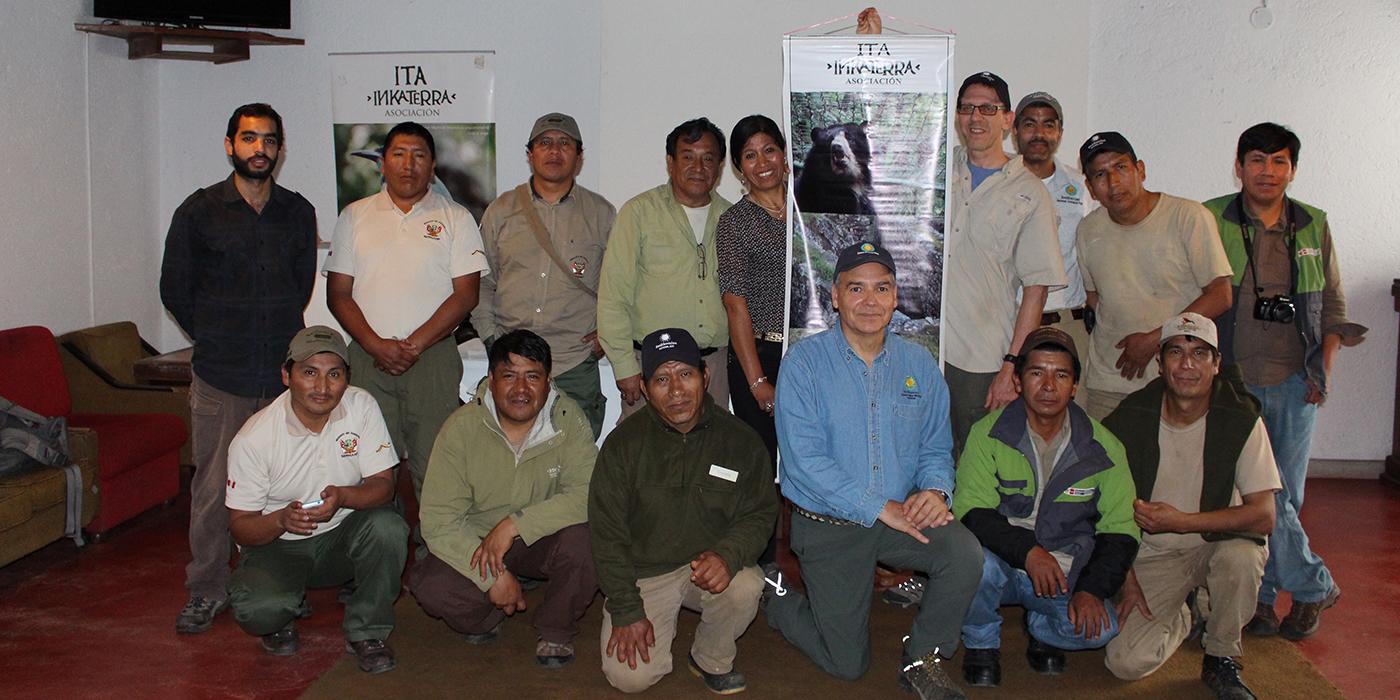 Inkaterra and Smithsonian colleagues pose for group picture